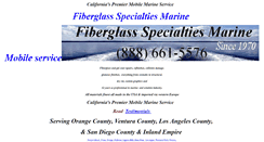Desktop Screenshot of fiberglass-marine.com